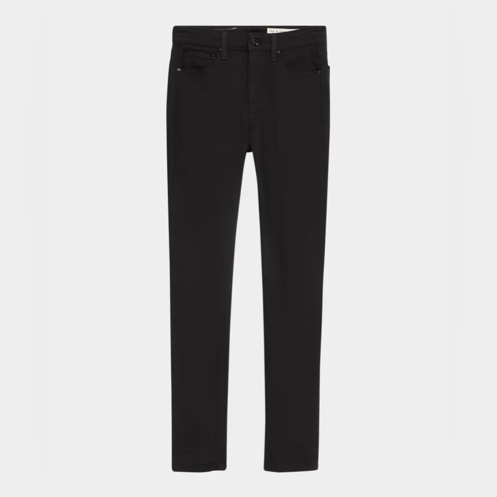 rag & bone Women’s Flexi High-Rise Skinny Jean - Black